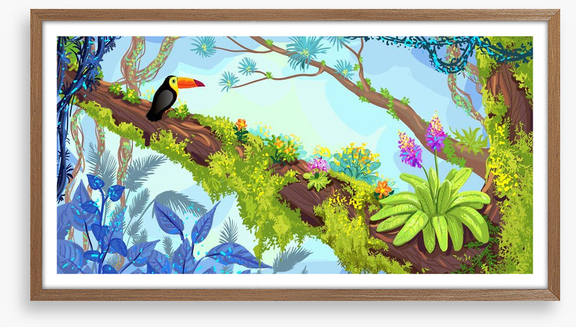 Toucan in the tree