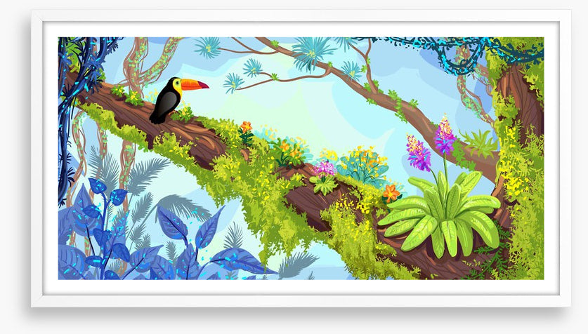 Toucan in the tree