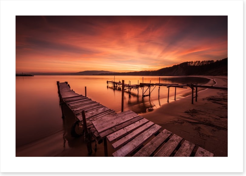 Jetty duo sundown