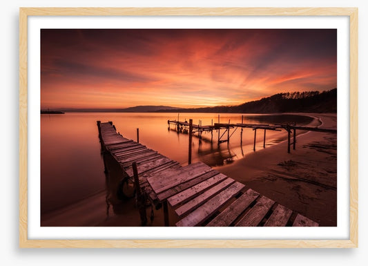Jetty duo sundown