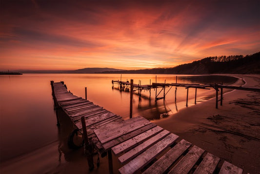 Jetty duo sundown