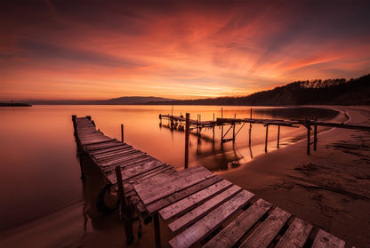 Jetty duo sundown
