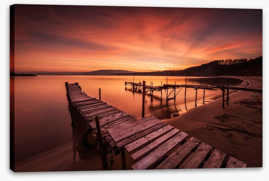 Jetty duo sundown