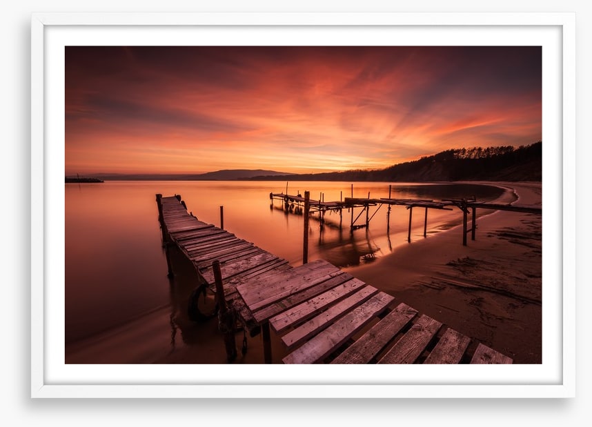 Jetty duo sundown