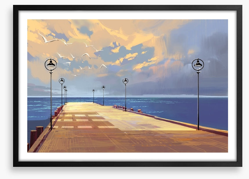 Bridge to the sea