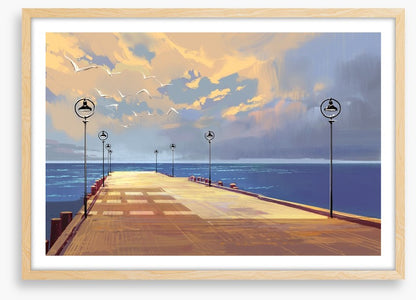 Bridge to the sea