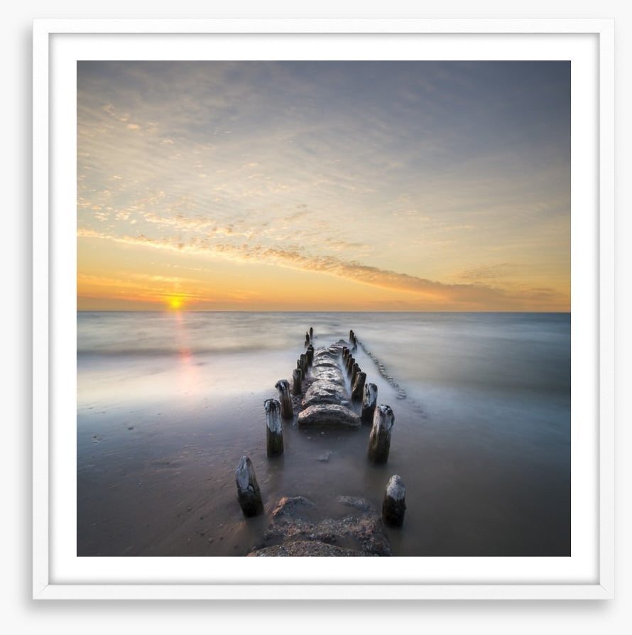 Sunken boardwalk