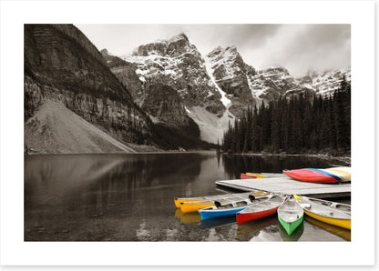 Canoe into colour