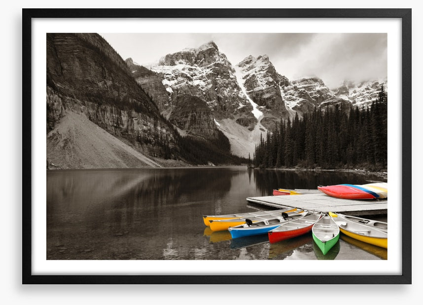 Canoe into colour