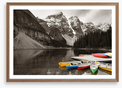 Canoe into colour