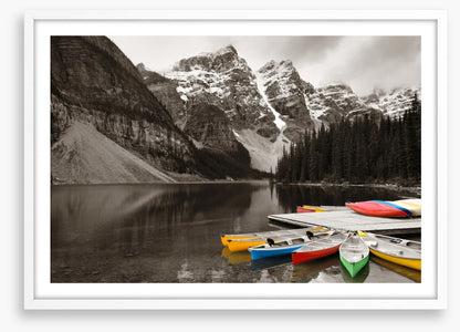 Canoe into colour