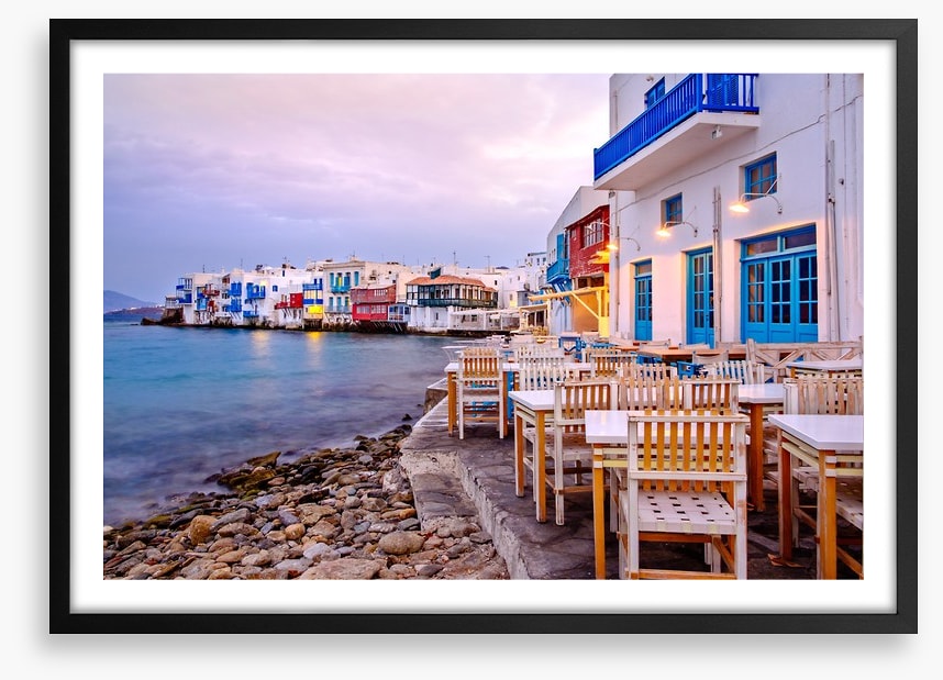 A table outside