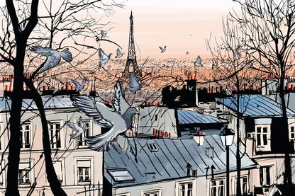 Pigeons of Montmartre