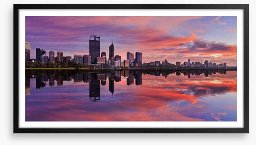 Pink Perth sunrise