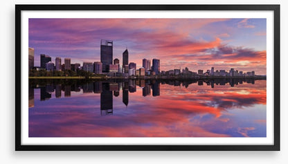 Pink Perth sunrise