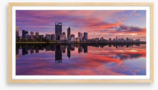 Pink Perth sunrise