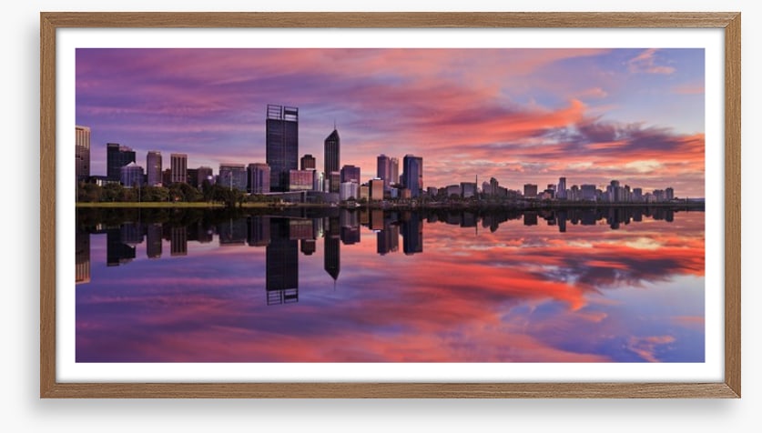 Pink Perth sunrise