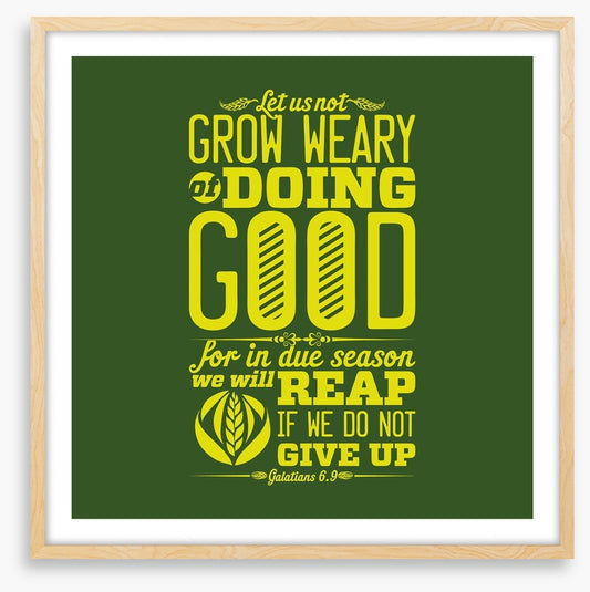 Doing good