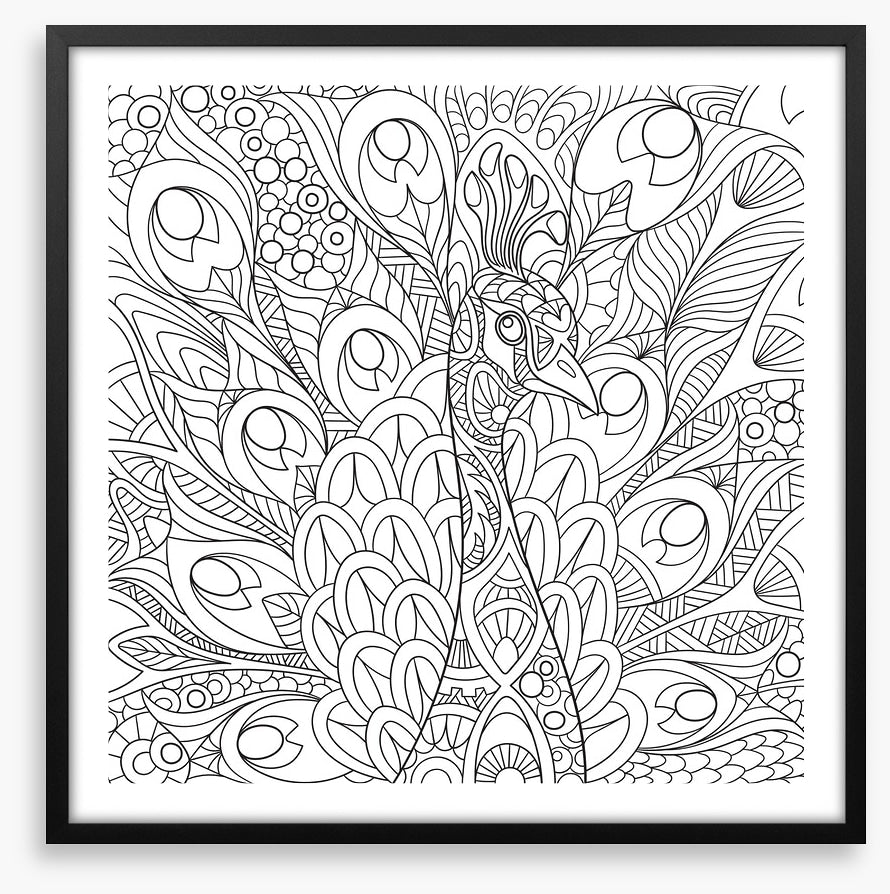 Colour me peacock
