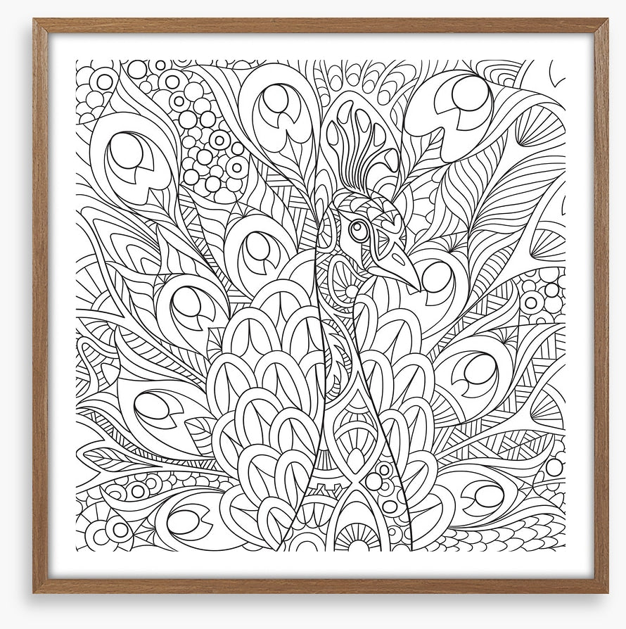 Colour me peacock