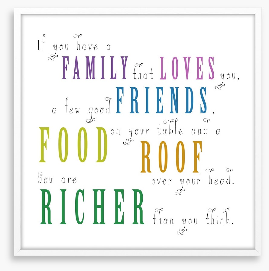 Richer than you think