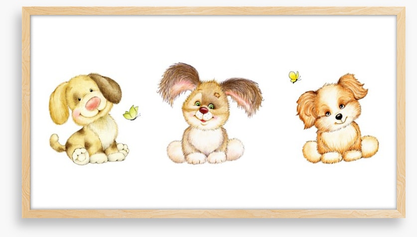 Three puppies