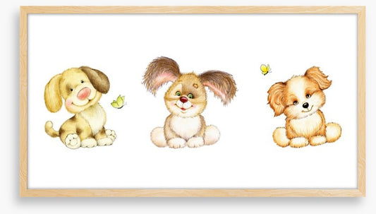 Three puppies