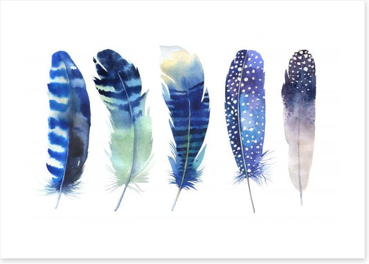 Feather me blue