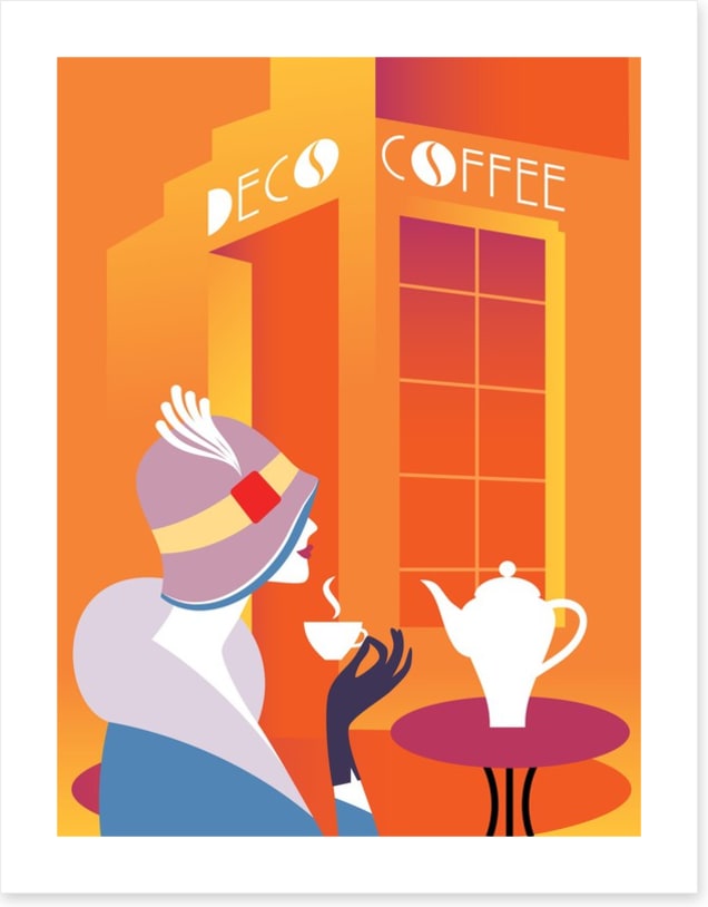 Deco demitasse