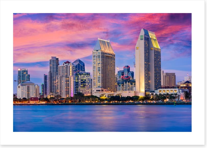 San Diego sundown