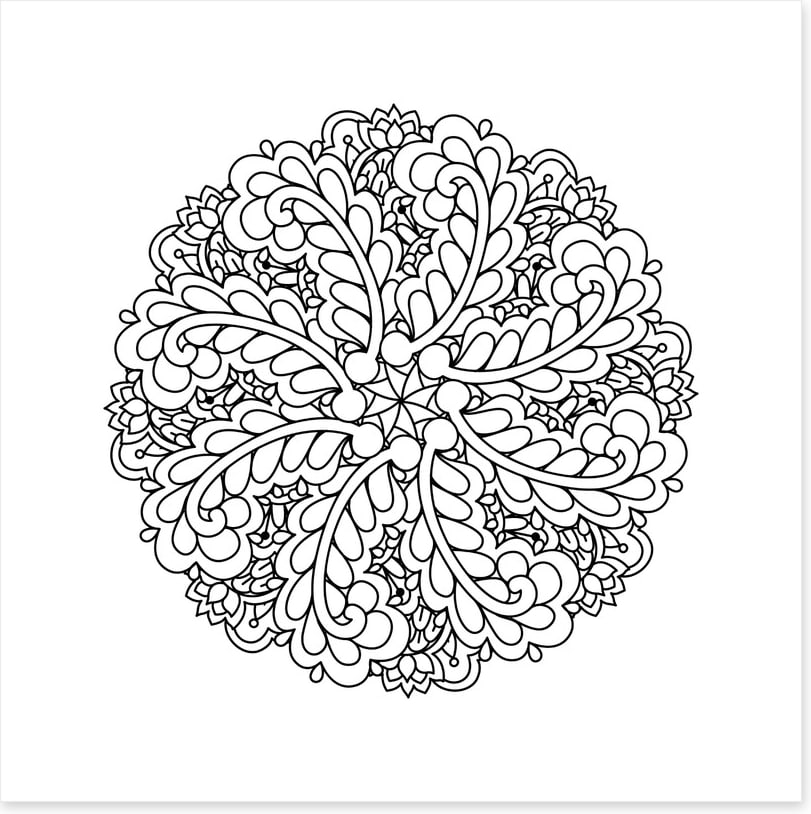 Colour me wreath