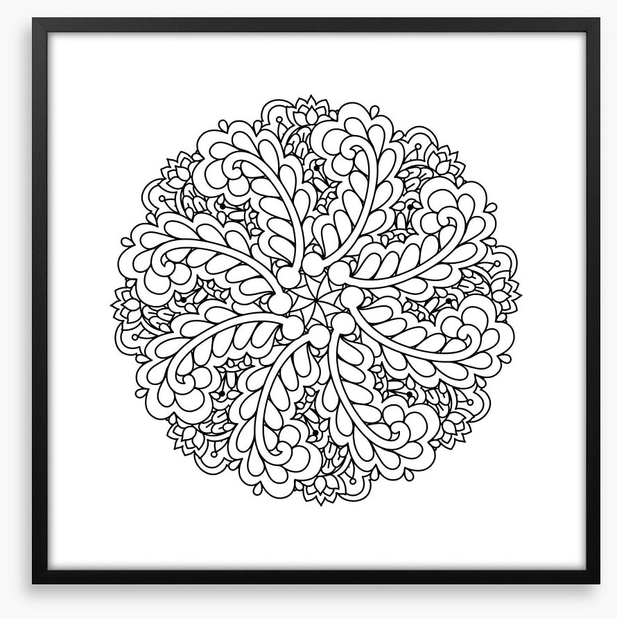 Colour me wreath