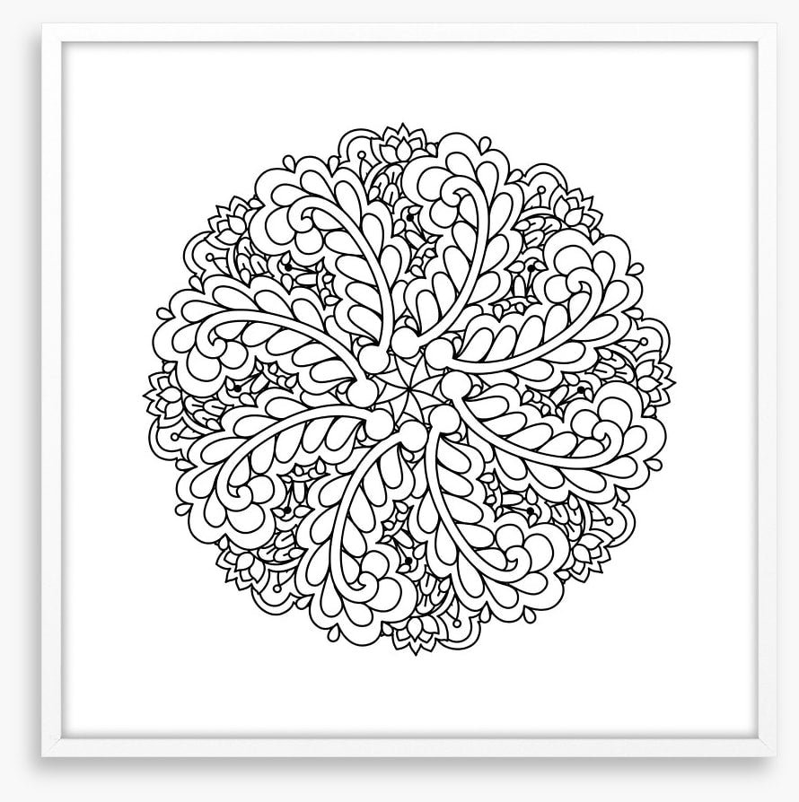 Colour me wreath