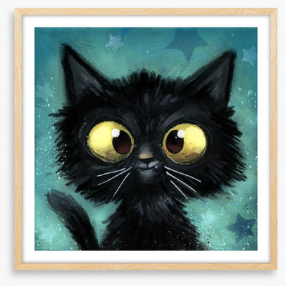 The black cat