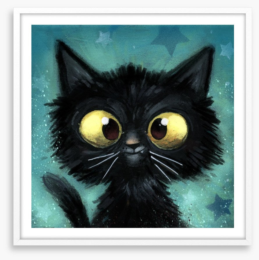 The black cat