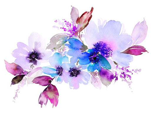Violet bloom
