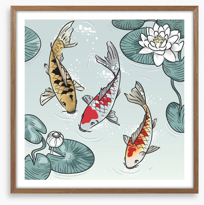 Kawaii koi fish