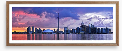 Toronto twilight panorama