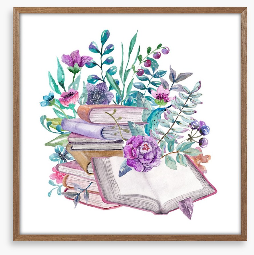 Blooms and books