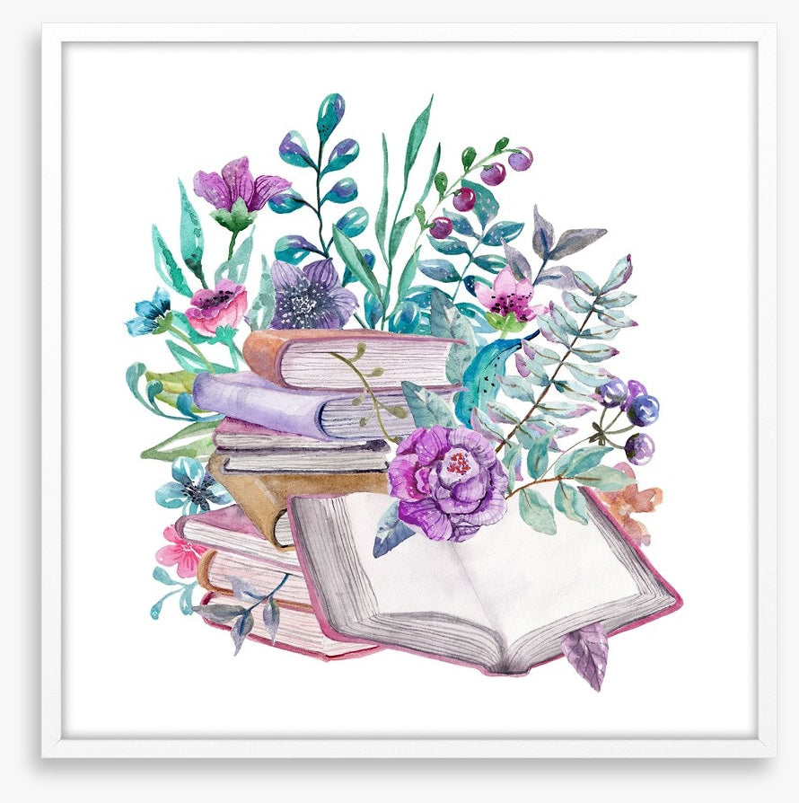 Blooms and books