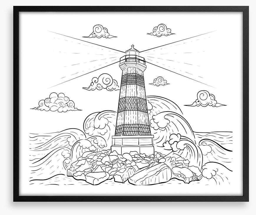 Colour me lighthouse