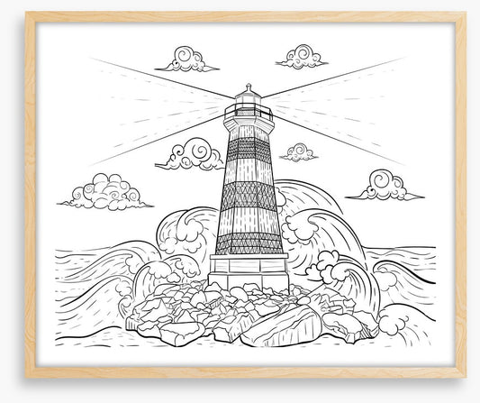 Colour me lighthouse