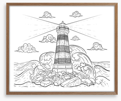 Colour me lighthouse