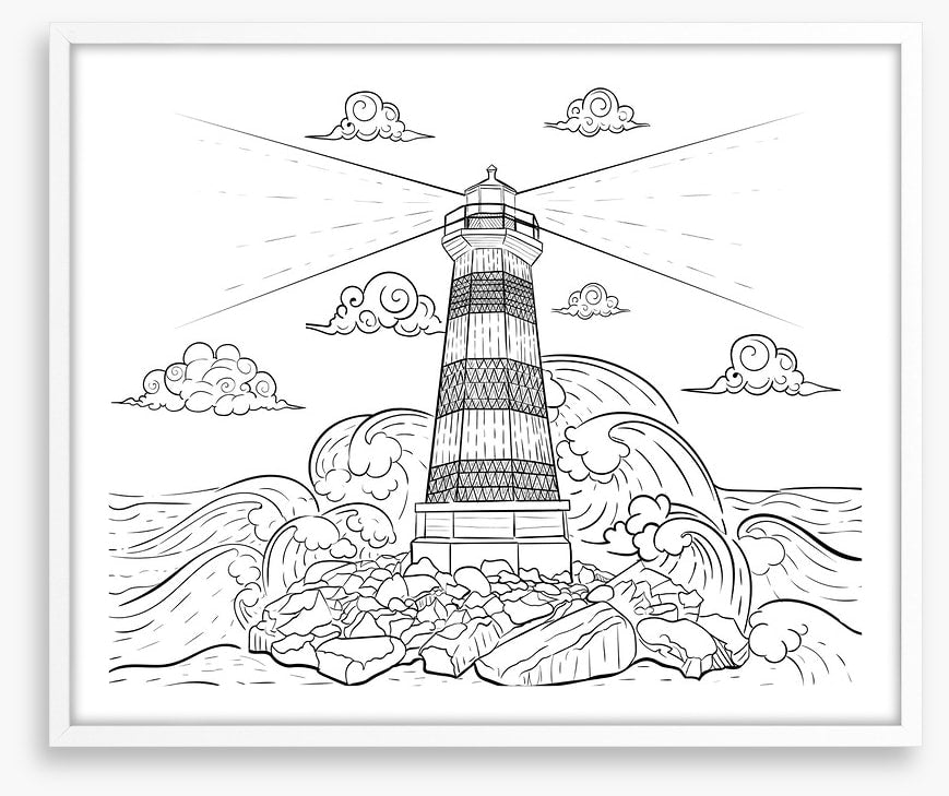 Colour me lighthouse