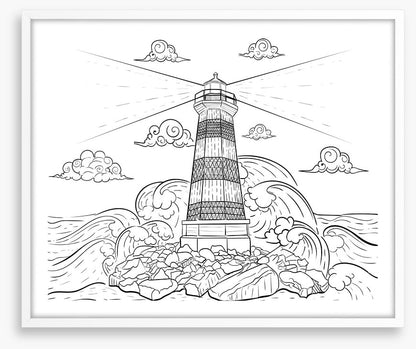 Colour me lighthouse