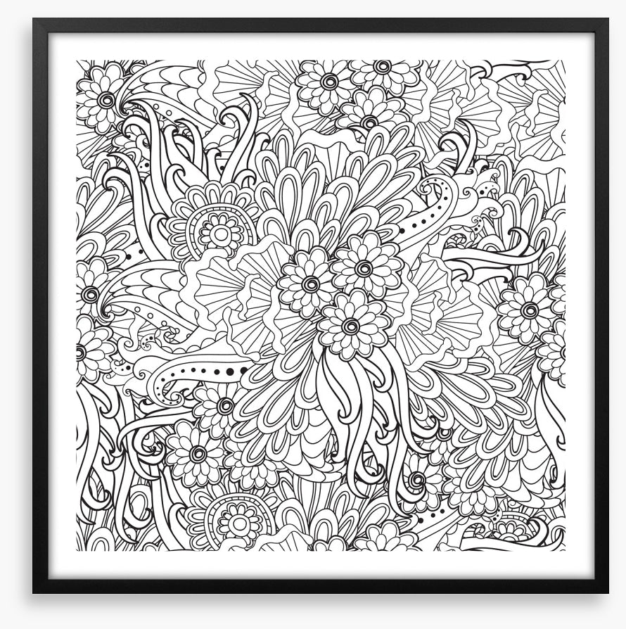 Colour me coral flower