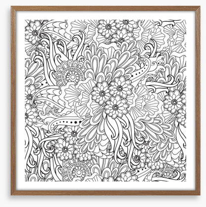 Colour me coral flower