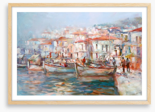 The island harbour