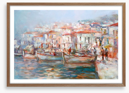 The island harbour