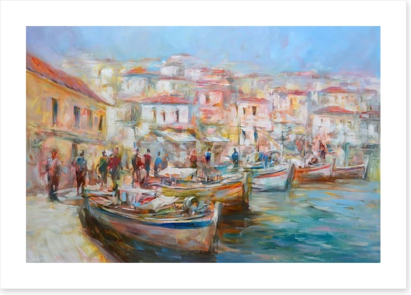 The village harbour